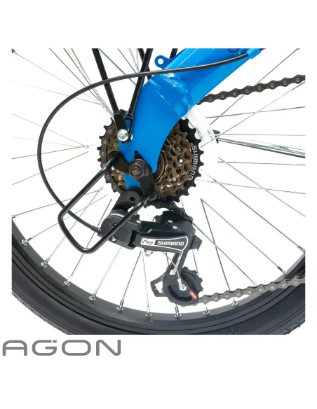 Rower Damski Męski Składany 20" SHIMANO Składak Oświetlenie Dynamo Bagażnik