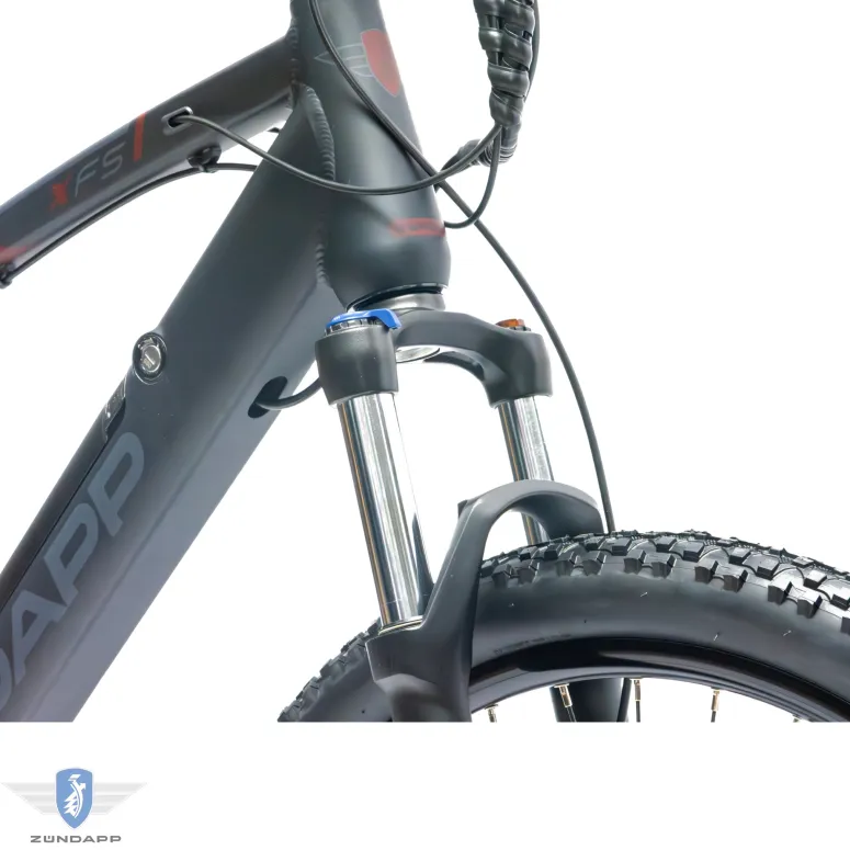 Rower Elektryczny Męski Górski 27,5" SHIMANO Tarcze Aluminium MTB 250 W LCD