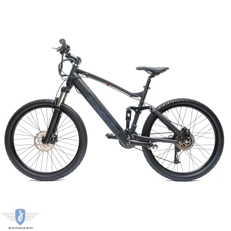 Rower Elektryczny Męski Górski 27,5" SHIMANO Tarcze Aluminium MTB 250 W LCD