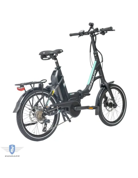 Rower Elektryczny Damski Męski Składany 20" BOSCH 250 W LCD Składak SHIMANO