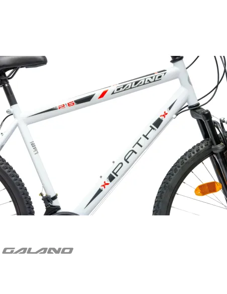 Rower Męski Górski 26" SHIMANO MTB Dzwonek Amortyzacja Lekki Góral Stal