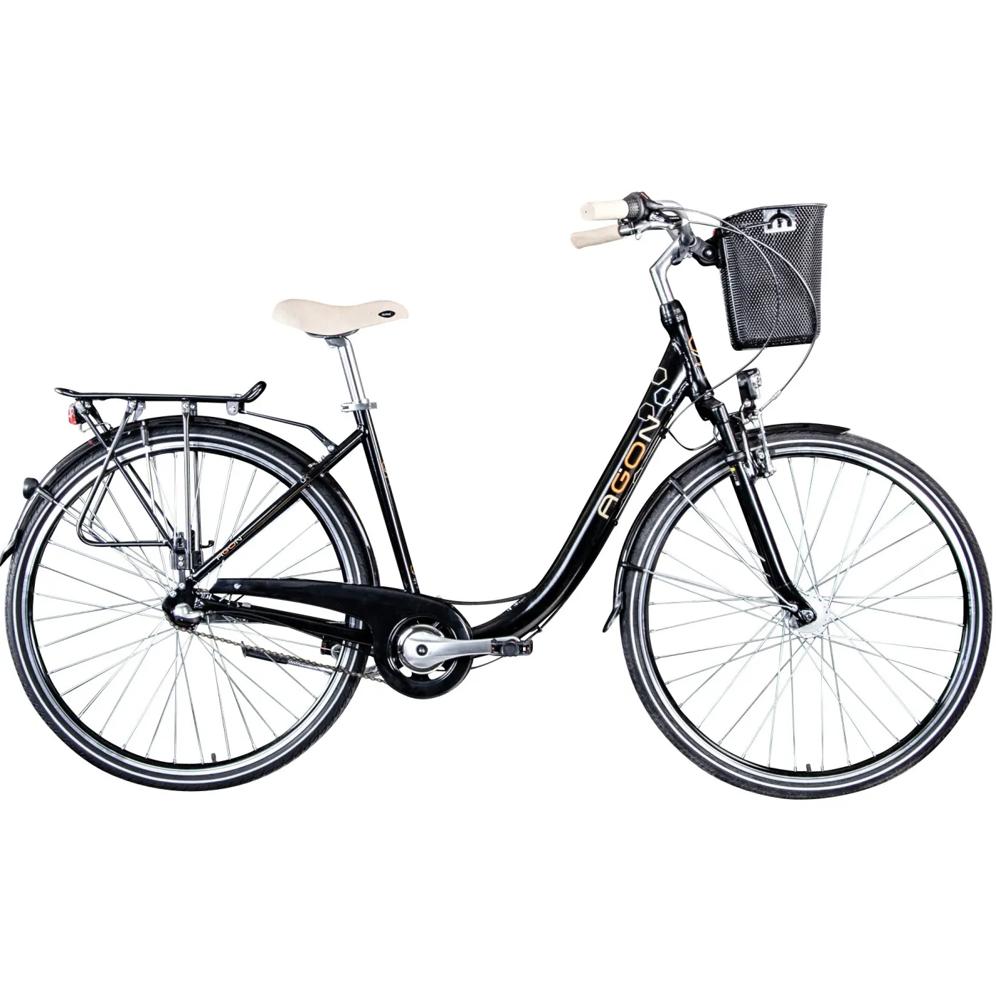 ALU Lekki Damski Rower Miejski 28 Nexus 3 Kontra - 1