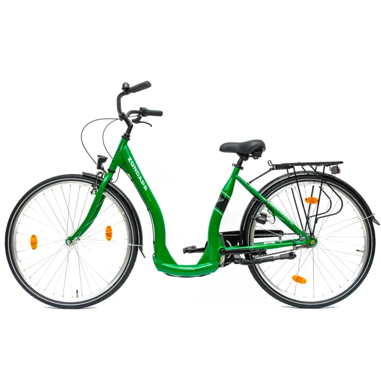 Rower Miejski Damski 28 Retro Nexus 3 Kontra Dzwonek Odblaski Oświetlenie