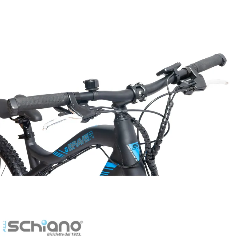 Rower Elektryczny Męski Damski Górski 27,5" MTB 250W Amortyzacja Tarcze LED