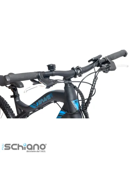 Rower Elektryczny Męski Damski Górski 27,5" MTB 250W Amortyzacja Tarcze LED