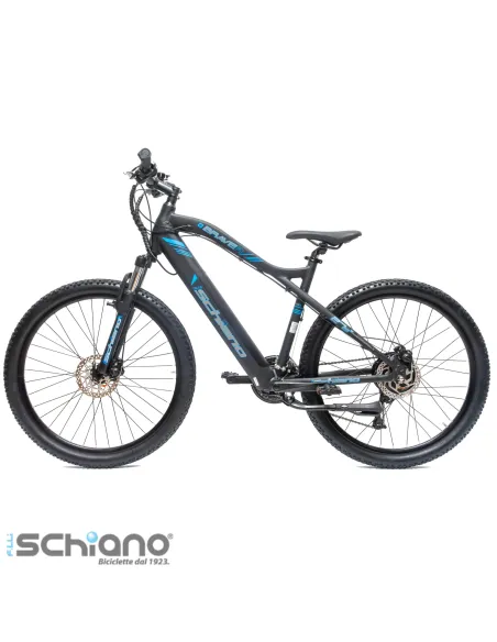 Rower Elektryczny Męski Damski Górski 27,5" MTB 250W Amortyzacja Tarcze LED
