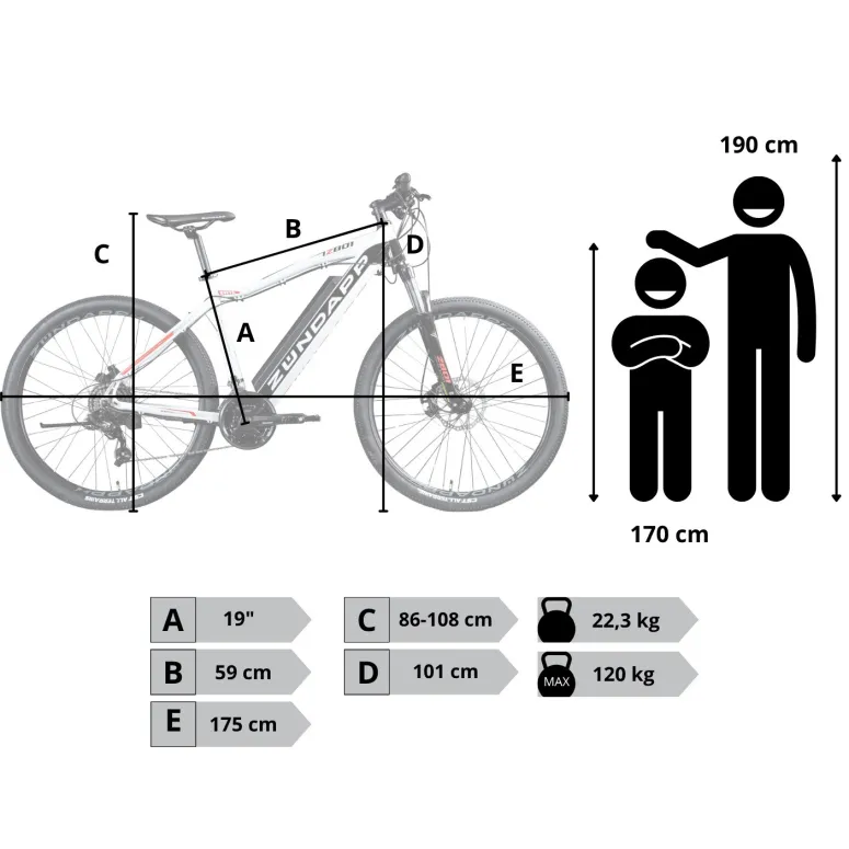 Elektryczny Rower Górski 27,5 Wspomaganie MTB Aluminiowy Męski Damski Góral