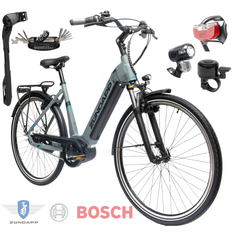 Rower Elektryczny Damski Miejski 28" SHIMANO Nexus 250W BOSCH LCD Aluminium