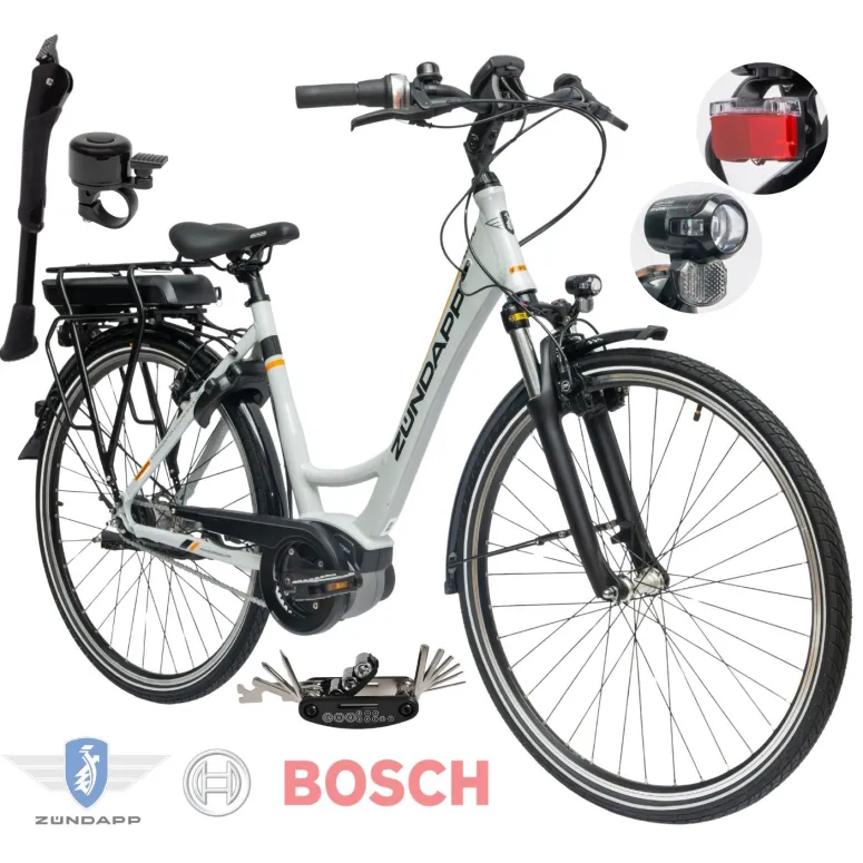 Rower Elektryczny Damski Trekkingowy 28" SHIMANO Nexus 250 W Alu LCD BOSCH