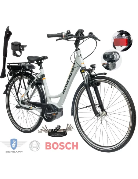 Rower Elektryczny Damski Trekkingowy 28" SHIMANO Nexus 250 W Alu LCD BOSCH