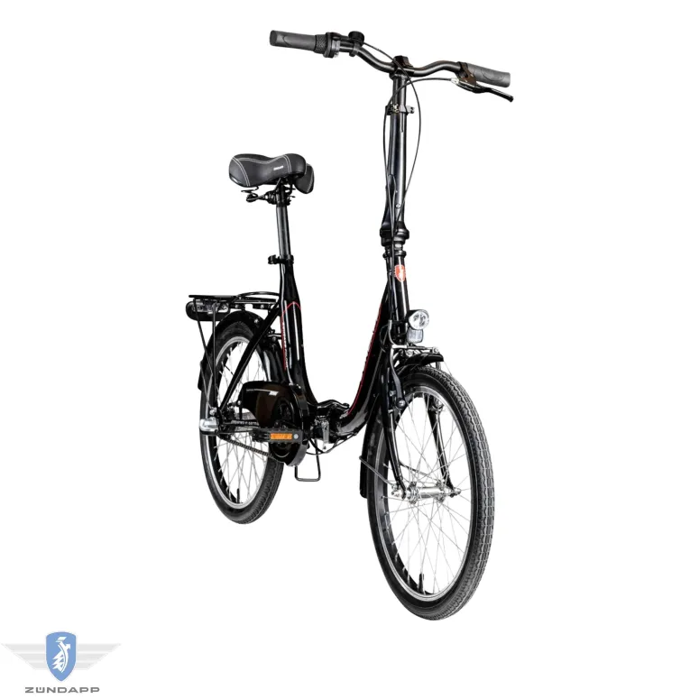 Rower Damski Męski Składany Miejski 20" Składak SHIMANO Nexus Oświetlenie