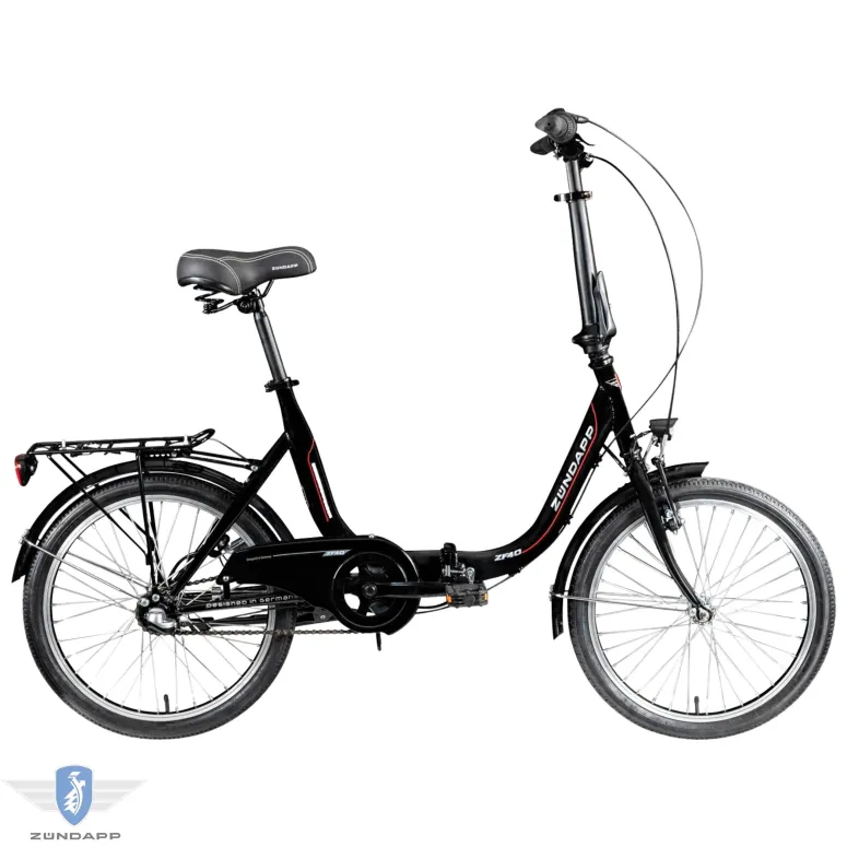 Rower Damski Męski Składany Miejski 20" Składak SHIMANO Nexus Oświetlenie