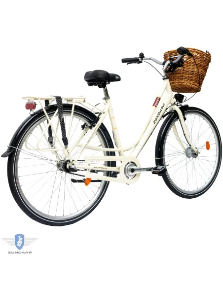 Rower Damski Miejski 28" SHIMANO Nexus Bagażnik Koszyk Oświetlenie Dynamo