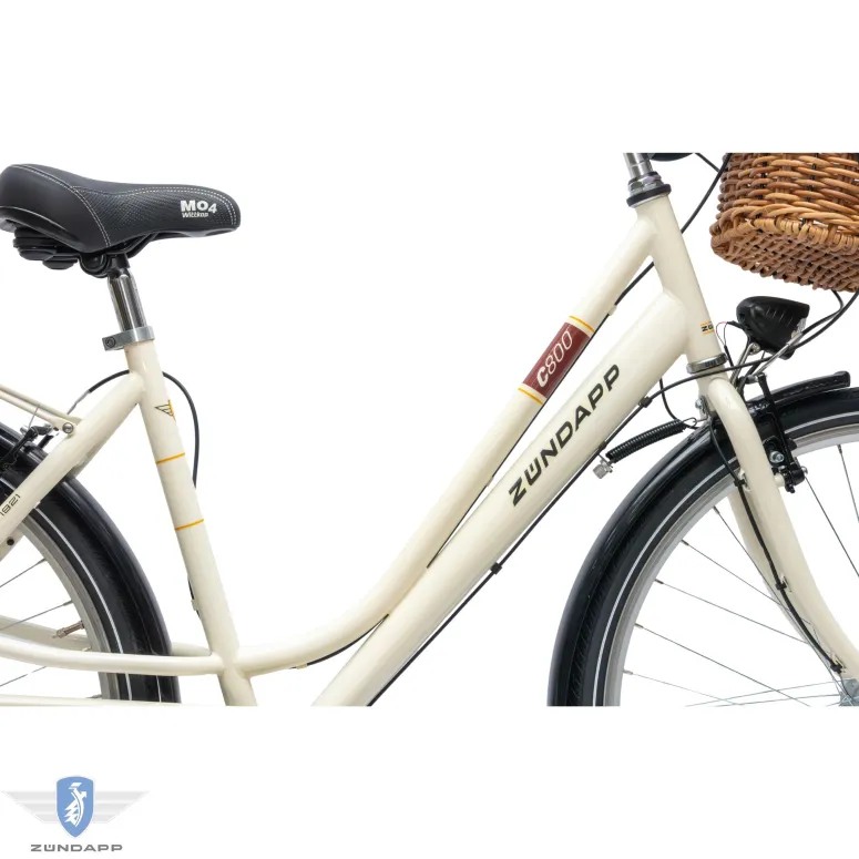 Rower Damski Miejski 28" SHIMANO Nexus Bagażnik Koszyk Oświetlenie Dynamo