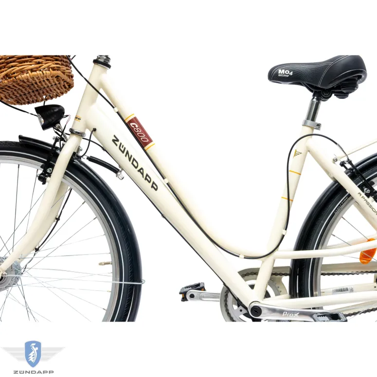 Rower Damski Miejski 28" SHIMANO Nexus Bagażnik Koszyk Oświetlenie Dynamo