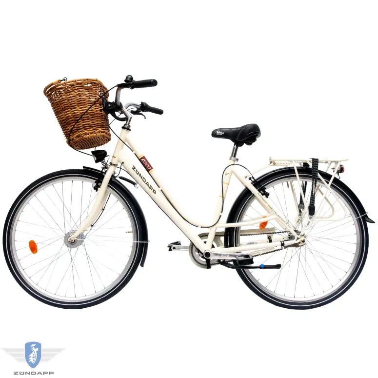 Rower Damski Miejski 28" SHIMANO Nexus Bagażnik Koszyk Oświetlenie Dynamo