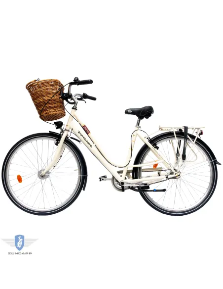 Rower Damski Miejski 28" SHIMANO Nexus Bagażnik Koszyk Oświetlenie Dynamo