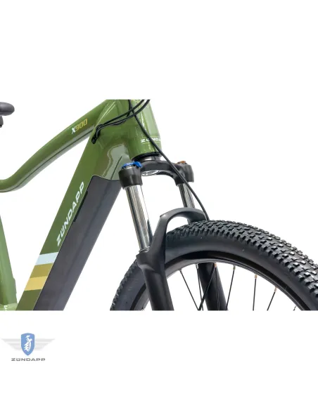 Rower Elektryczny Męski Damski Górski 27,5" SHIMANO Aplikacja 250W LCD 2025