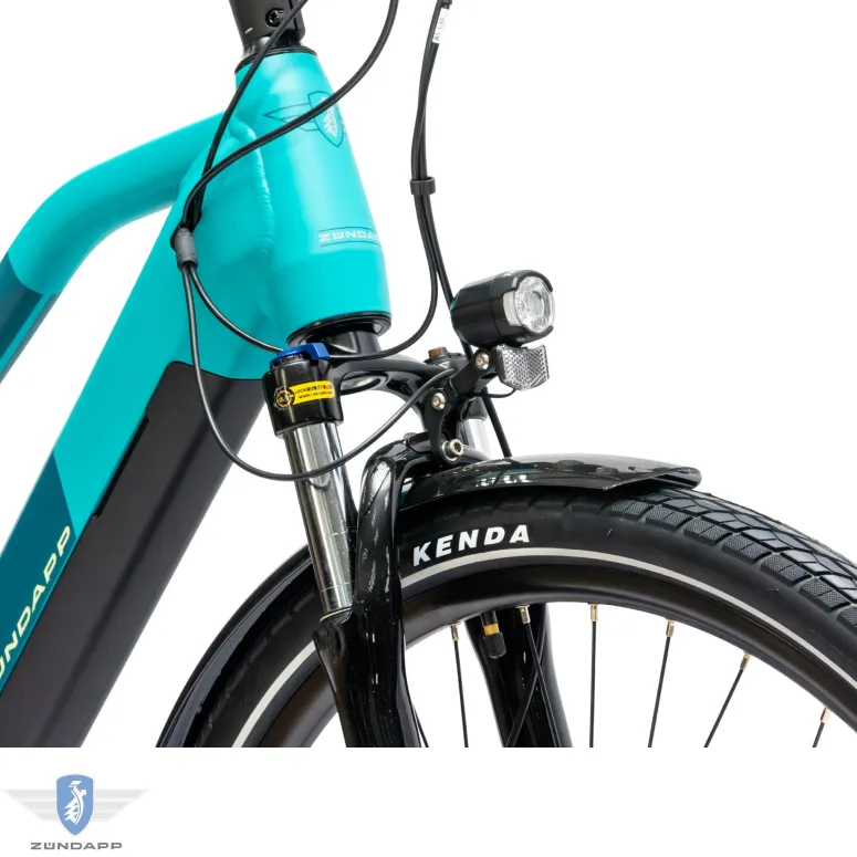 Rower Elektryczny Damski Trekkingowy 28" Aplikacja SHIMANO 2025 LCD 250 W