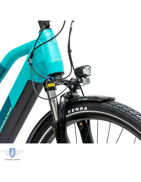 Rower Elektryczny Damski Trekkingowy 28" Aplikacja SHIMANO 2025 LCD 250 W