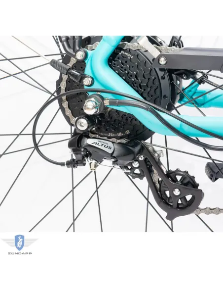 Rower Elektryczny Damski Trekkingowy 28" Aplikacja SHIMANO 2025 LCD 250 W