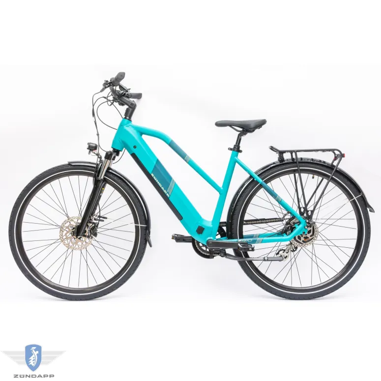 Rower Elektryczny Damski Trekkingowy 28" Aplikacja SHIMANO 2025 LCD 250 W