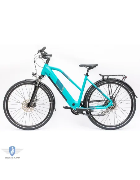 Rower Elektryczny Damski Trekkingowy 28" Aplikacja SHIMANO 2025 LCD 250 W