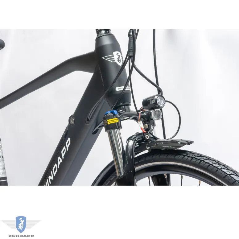 Rower Elektryczny Męski Trekkingowy 28" 250W Hydraulika SHIMANO Amortyzacja