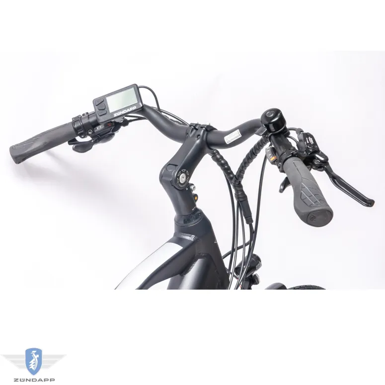 Rower Elektryczny Męski Trekkingowy 28" 250W Hydraulika SHIMANO Amortyzacja