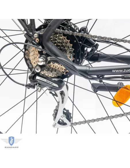 Rower Elektryczny Męski Trekkingowy 28" 250W Hydraulika SHIMANO Amortyzacja