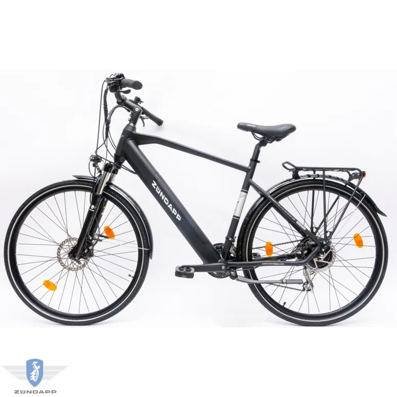 Rower Elektryczny Męski Trekkingowy 28" 250W Hydraulika SHIMANO Amortyzacja