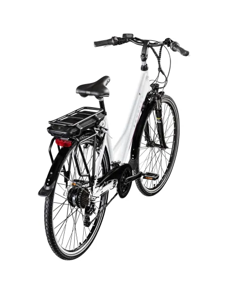 Rower Elektryczny Damski Trekkingowy 28 250W Amortyzacja Shimano ALU 468 Wh