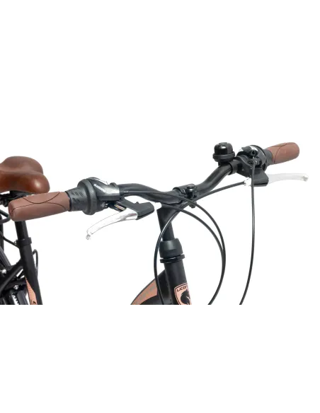 Rower Miejski Damski Męski 28 Rev Stopka Bagażnik Światła Dzwonek Błotniki