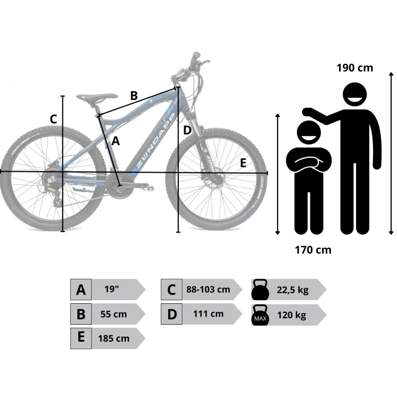 Elektryczny Rower Górski Męski Damski MTB ALU 27,5 Hydraulika Stopka