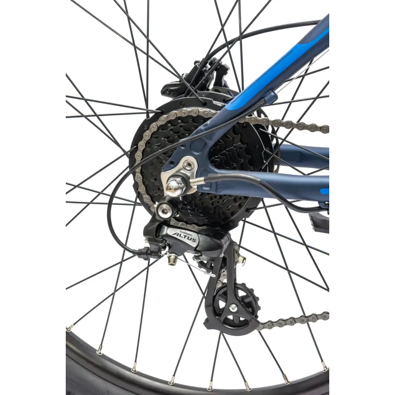 Elektryczny Rower Górski Męski Damski MTB ALU 27,5 Hydraulika Stopka