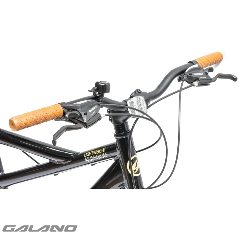 Rower Tandem Męski Damski Miejski Trekkingowy 26" SHIMANO Aluminium Dzwonek