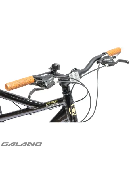 Rower Tandem Męski Damski Miejski Trekkingowy 26" SHIMANO Aluminium Dzwonek