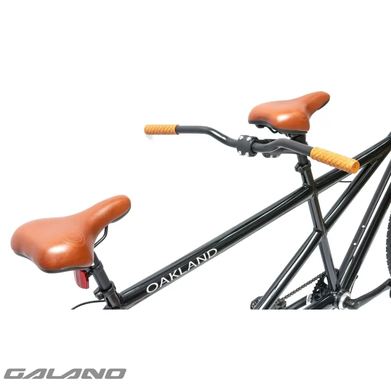 Rower Tandem Męski Damski Miejski Trekkingowy 26" SHIMANO Aluminium Dzwonek