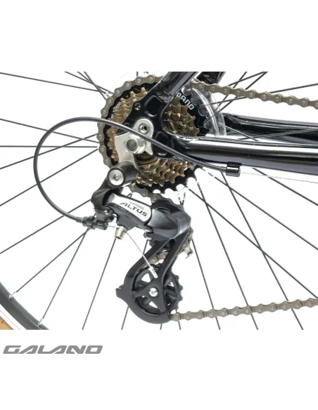 Rower Tandem Męski Damski Miejski Trekkingowy 26" SHIMANO Aluminium Dzwonek