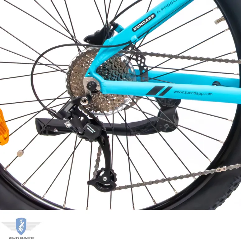 Rower Elektryczny Górski MTB 27,5" 250 W Damski Męski Shimano Alivio 504 Wh