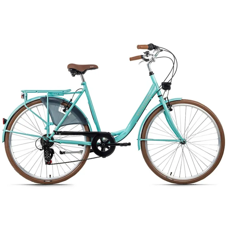 Miejski Rower Retro 28 Damka 6 Biegów Bagażnik - 1