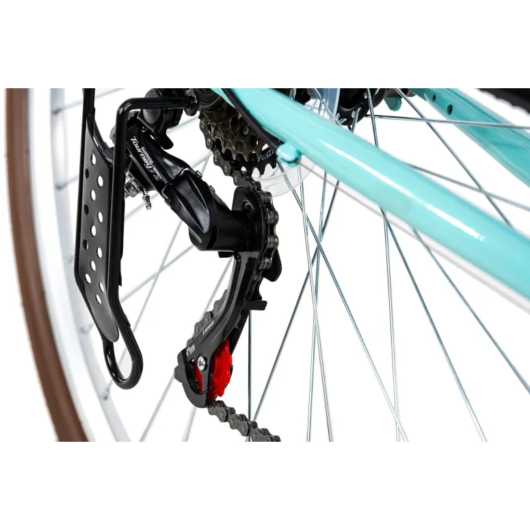 Miejski Rower Retro 28 Damka 6 Biegów Bagażnik - 5