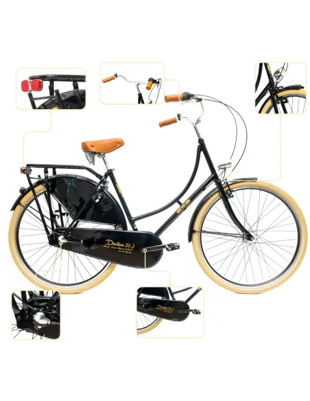 Rower Damski Miejski 28" SHIMANO Nexus Bagażnik Błotniki Oświetlenie Stopka