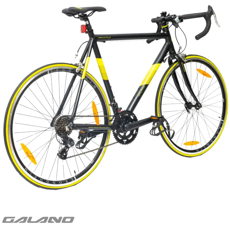 Rower Męski Szosowy 28" SHIMANO Alu Dzwonek Odblaski Kolarzówka Baranek