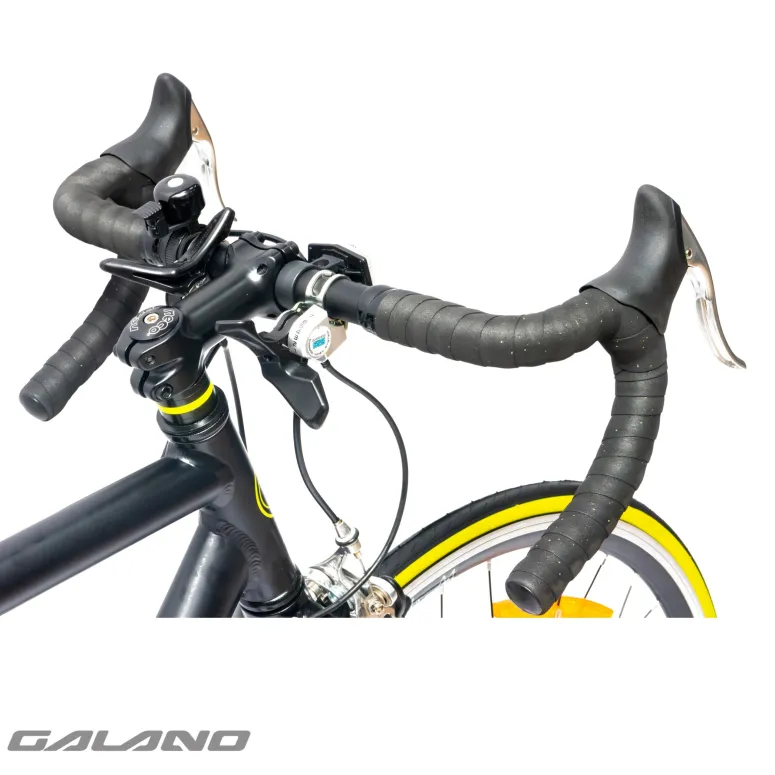 Rower Męski Szosowy 28" SHIMANO Alu Dzwonek Odblaski Kolarzówka Baranek