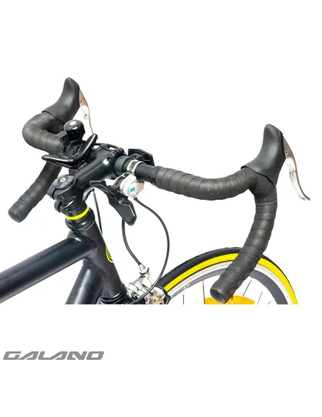 Rower Męski Szosowy 28" SHIMANO Alu Dzwonek Odblaski Kolarzówka Baranek