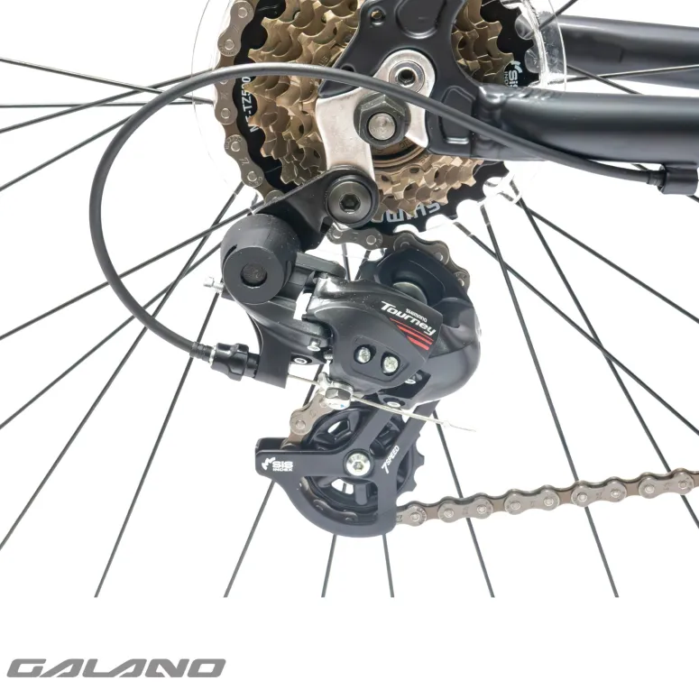 Rower Męski Szosowy 28" SHIMANO Alu Dzwonek Odblaski Kolarzówka Baranek