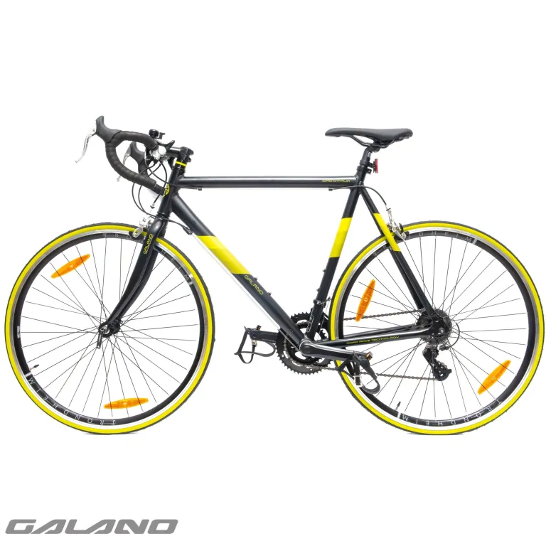 Rower Męski Szosowy 28" SHIMANO Alu Dzwonek Odblaski Kolarzówka Baranek