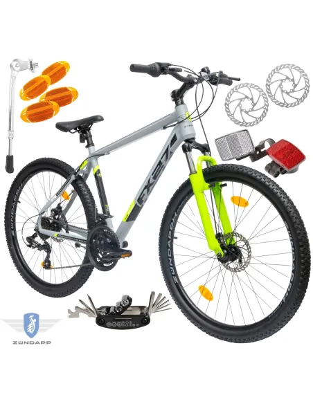 Rower Męski Górski 27,5" SHIMANO Tarcze Amory Aluminium Stopka Dzwonek MTB