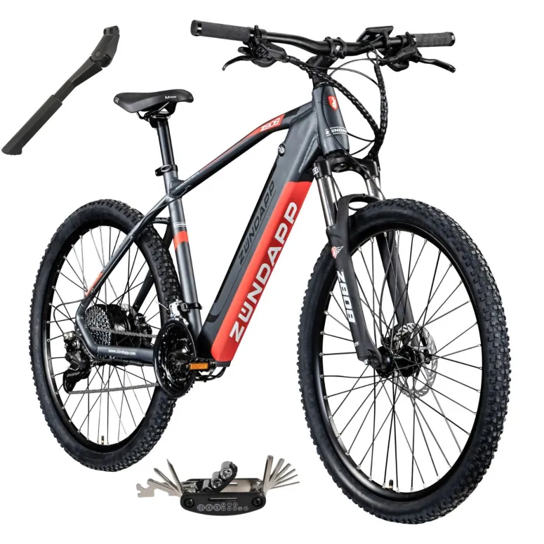 Elektryczny Rower Górski 27,5 Hydraulika Aluminium Damski Męski Wspomaganie